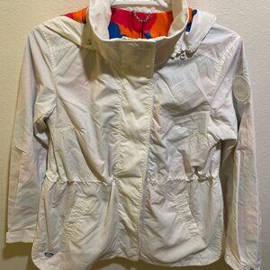 Canada Goose White Paola Pivi Edition Minden Jacket Wind-Resistant Water-Proof